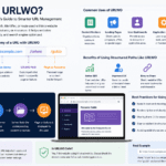 URLWO custom URL path example shown in website address structure