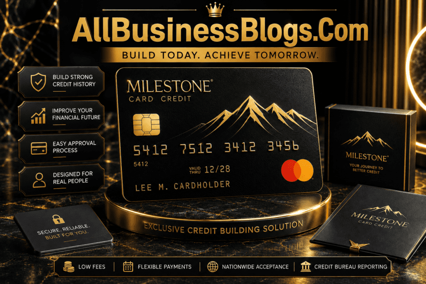 Milestone Card and Milestone Card Credit comparison concept image